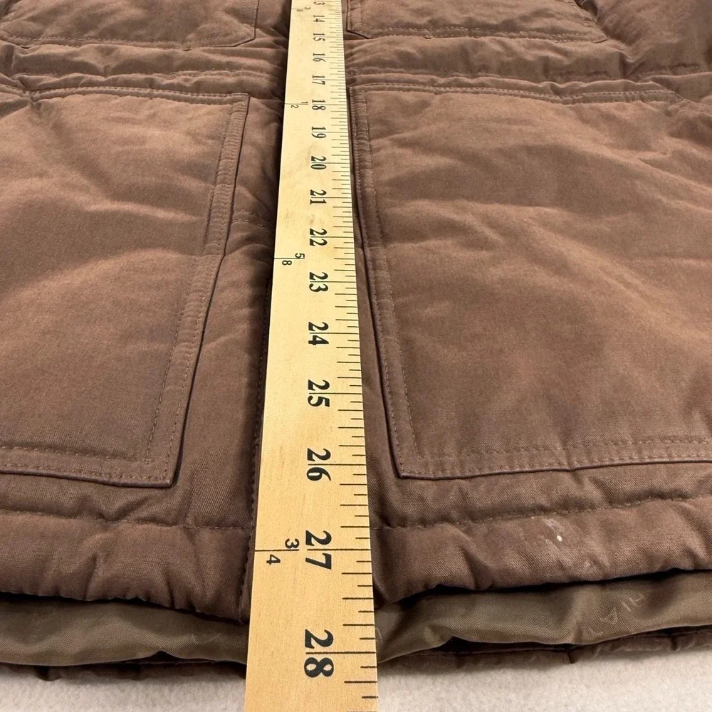 Ariat Grizzly 2.0 Canvas Vest Mens XL Brown Workwear Insulated Concealed Carry - Picture 6 of 14